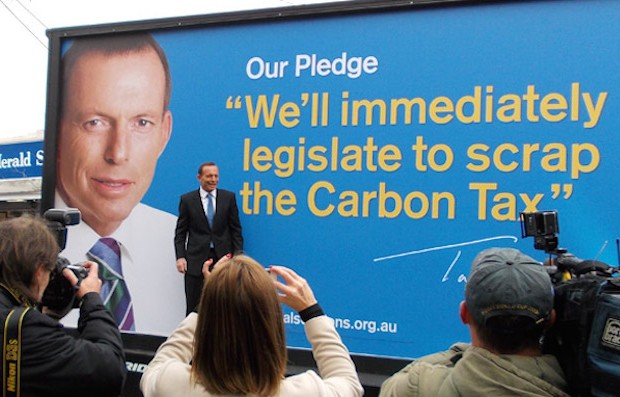 Tony Abbott carbon tax