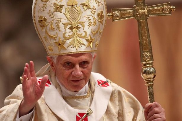 Pope Benedict satire