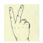 two finger salute