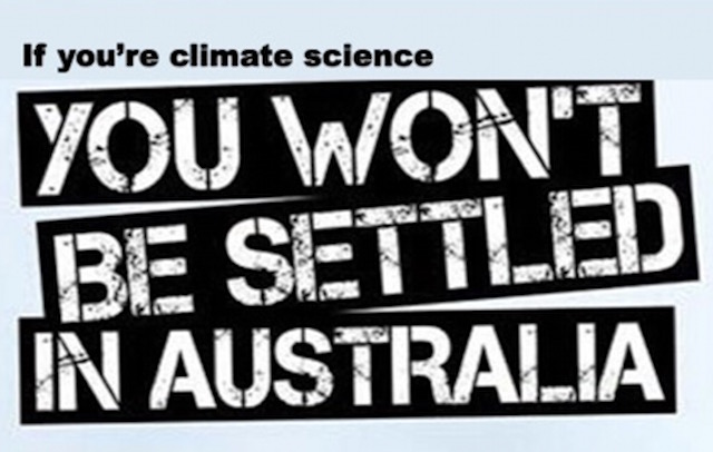 climate science not settled