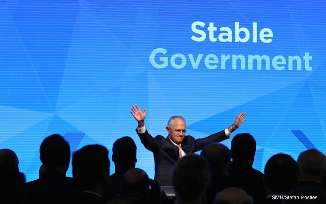 Malcolm Turnbull stable government