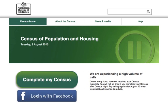 census facebook
